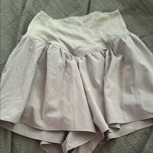 Womens flowy green shorts from offline by aerie